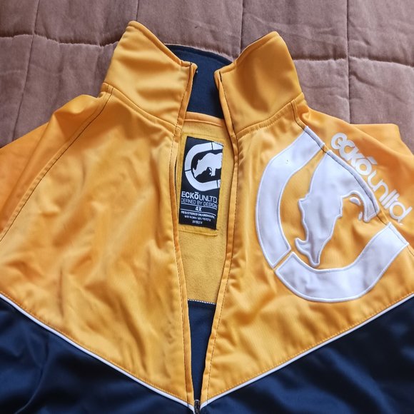 Vintage Ecko Unltd Unlimited Zip Sweatshirt Jacket Mens 4X Zipper - Picture 3 of 5